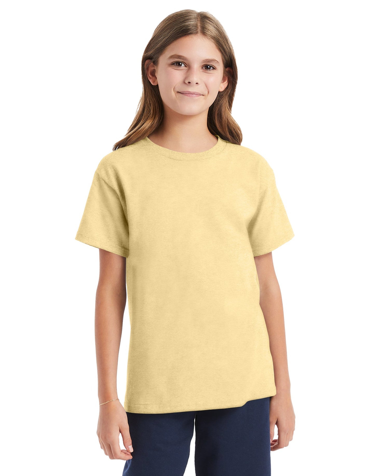 Hanes Essential-T Youth Short Sleeve T-shirt