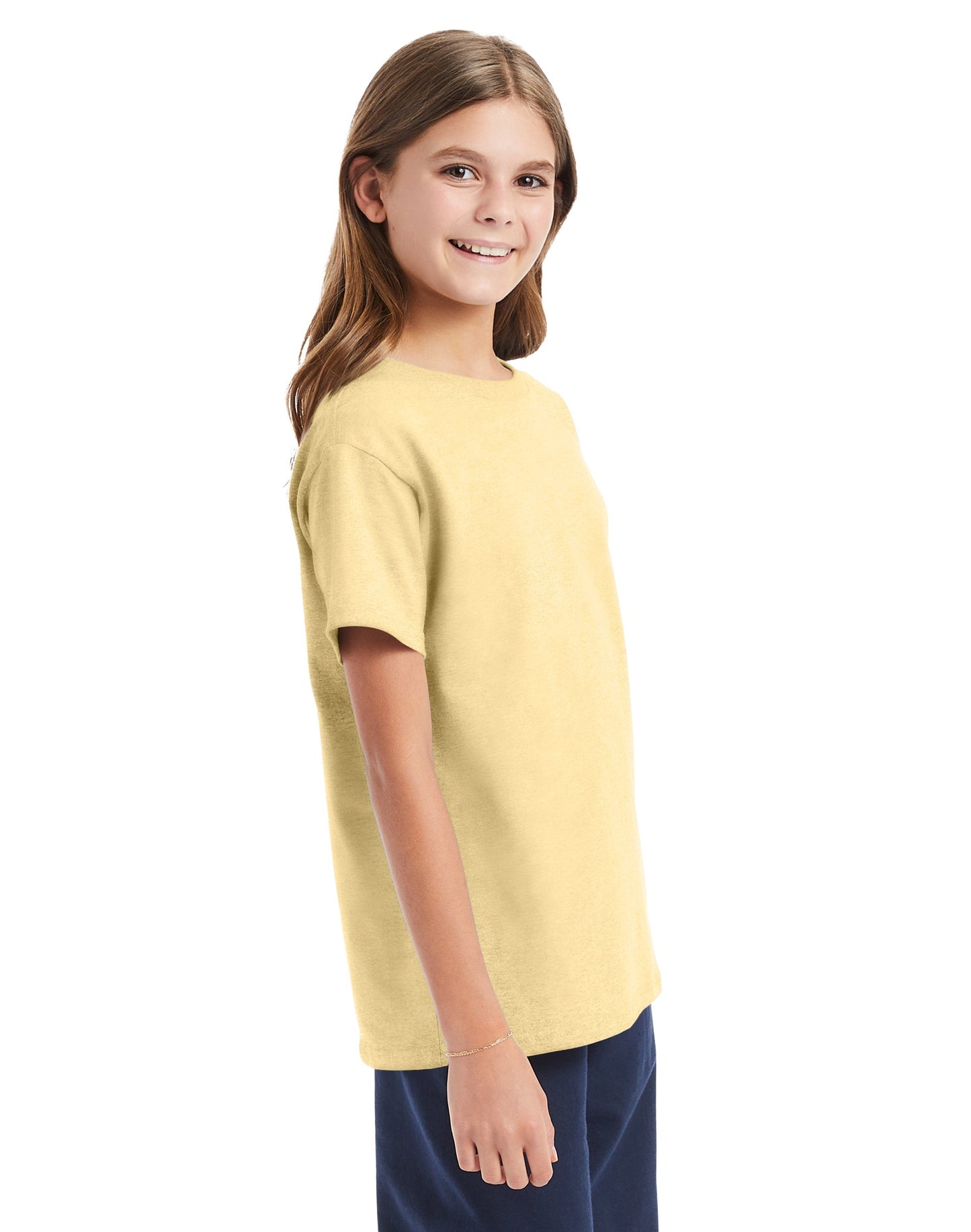 Hanes Essential-T Youth Short Sleeve T-shirt