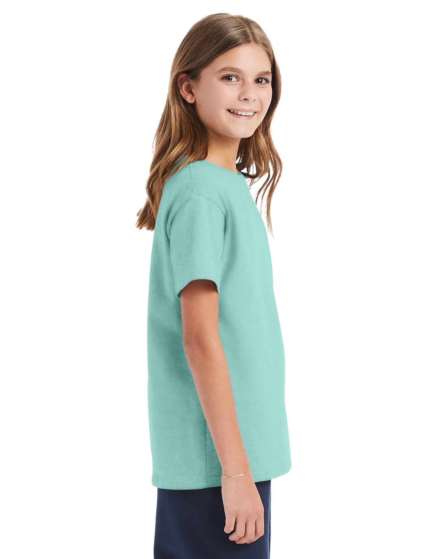 Hanes Essential-T Youth Short Sleeve T-shirt