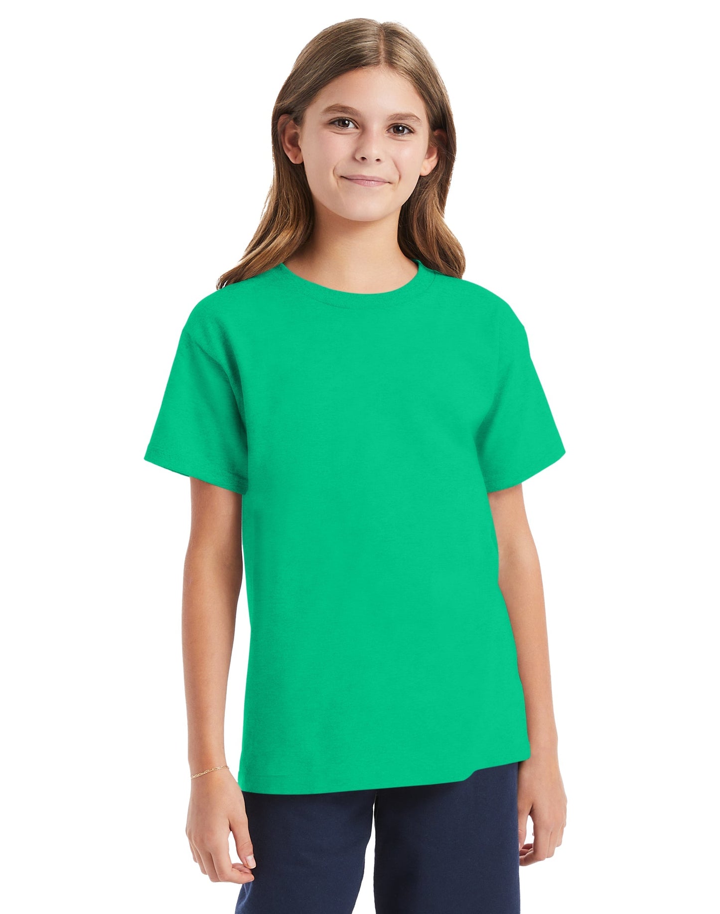 Hanes Essential-T Youth Short Sleeve T-shirt