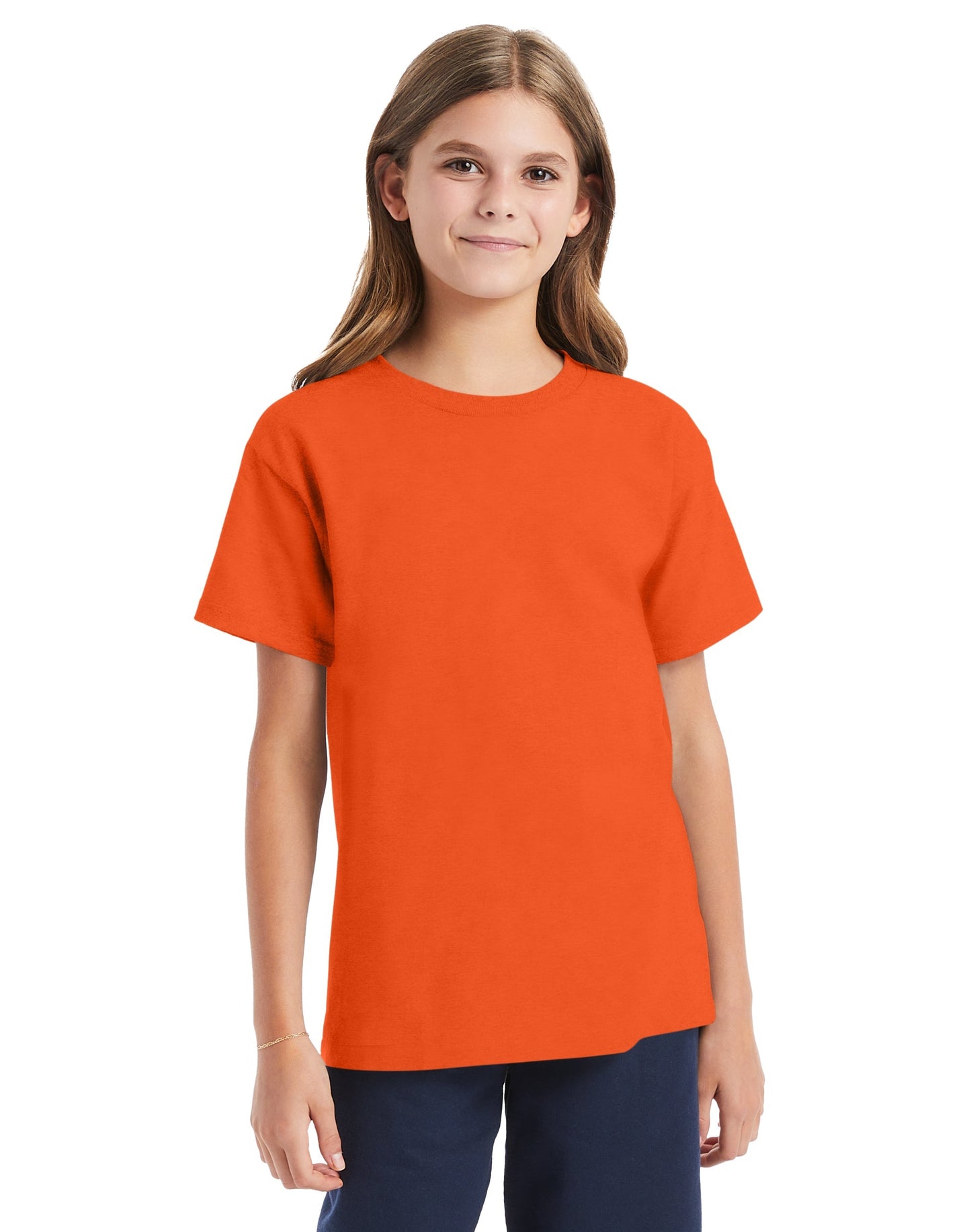 Hanes Essential-T Youth Short Sleeve T-shirt