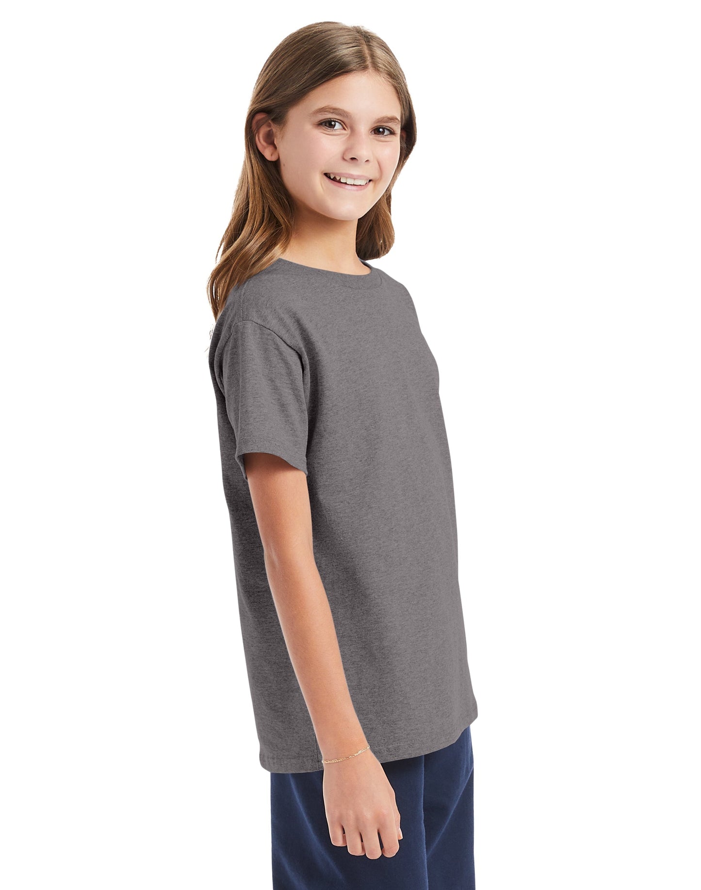 Hanes Essential-T Youth Short Sleeve T-shirt