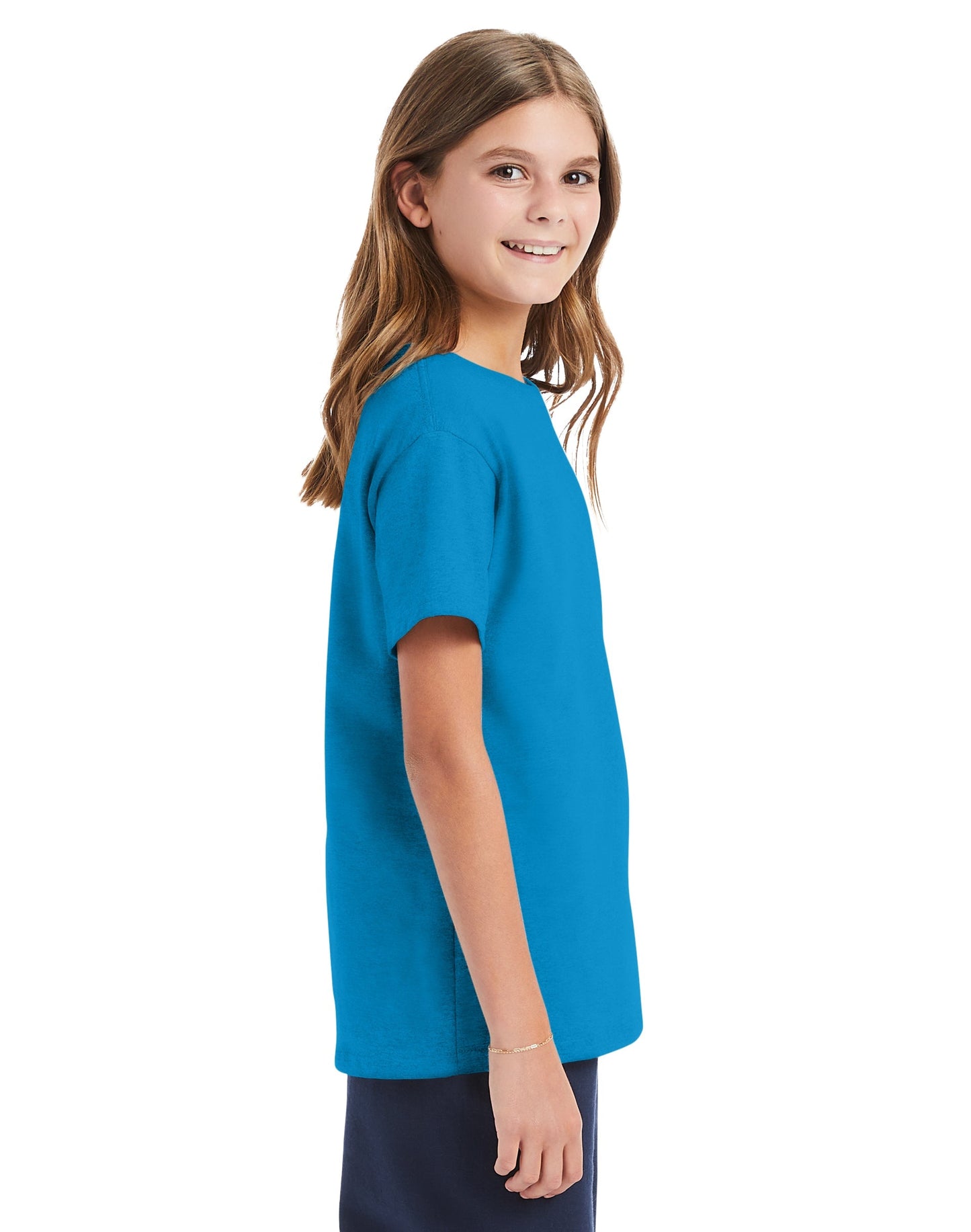 Hanes Essential-T Youth Short Sleeve T-shirt