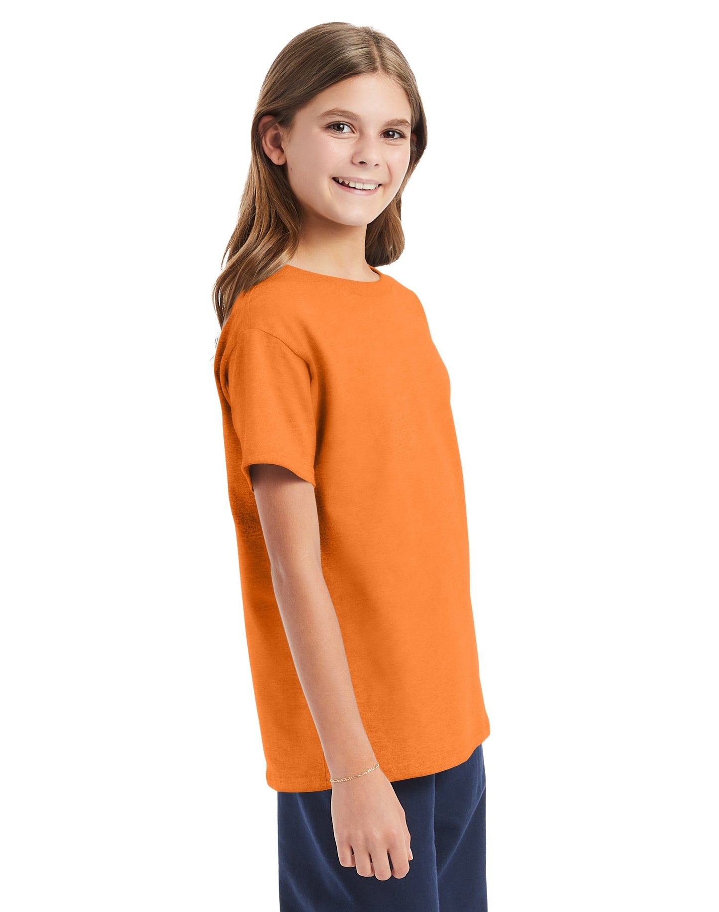 Hanes Essential-T Youth Short Sleeve T-shirt