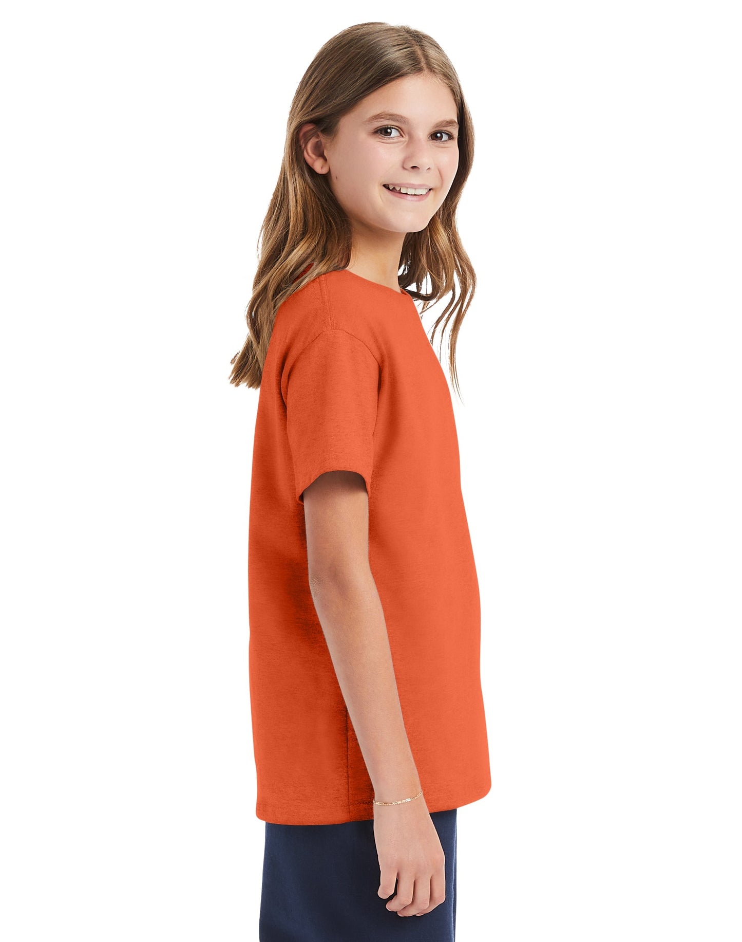 Hanes Essential-T Youth Short Sleeve T-shirt