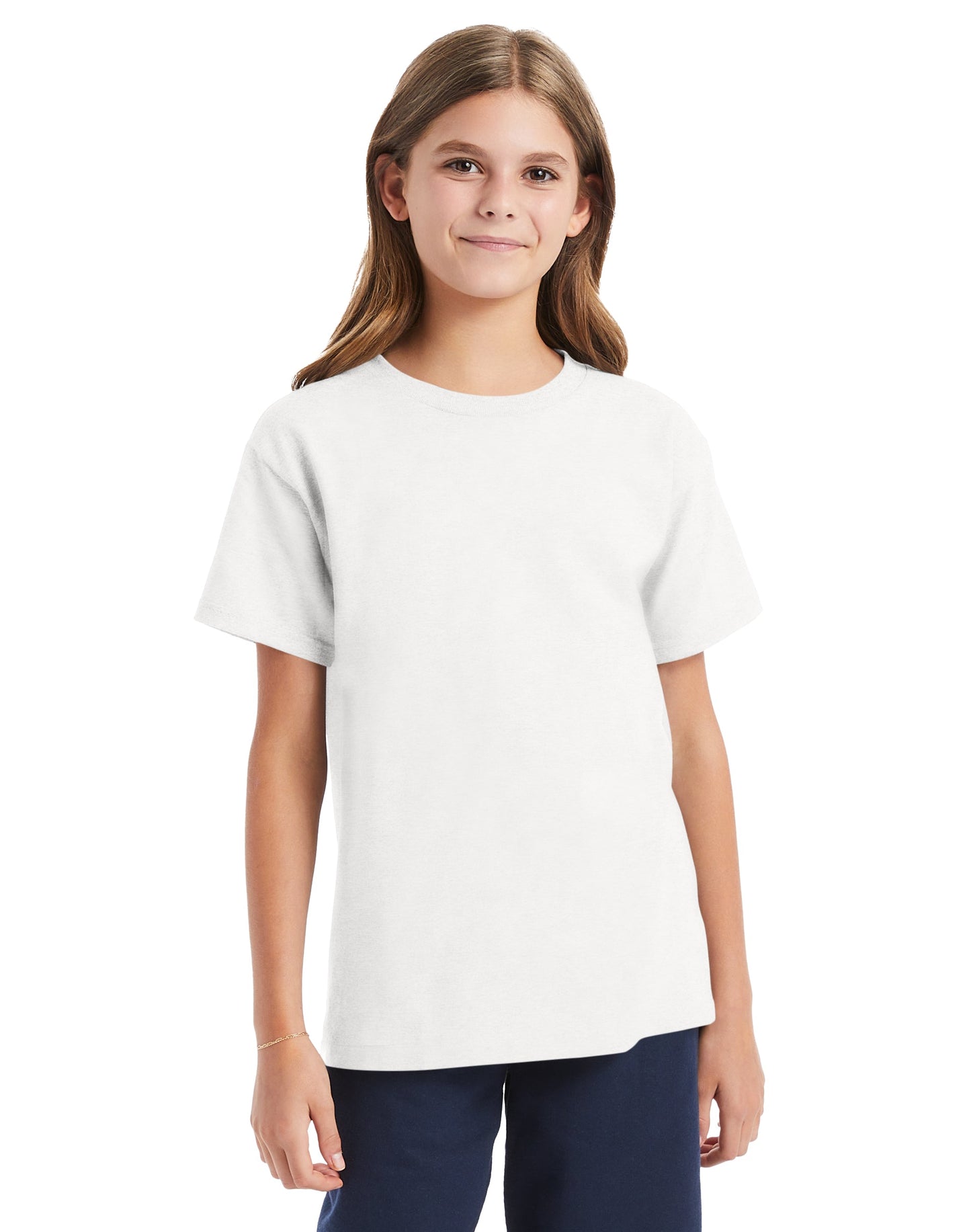 Hanes Essential-T Youth Short Sleeve T-shirt