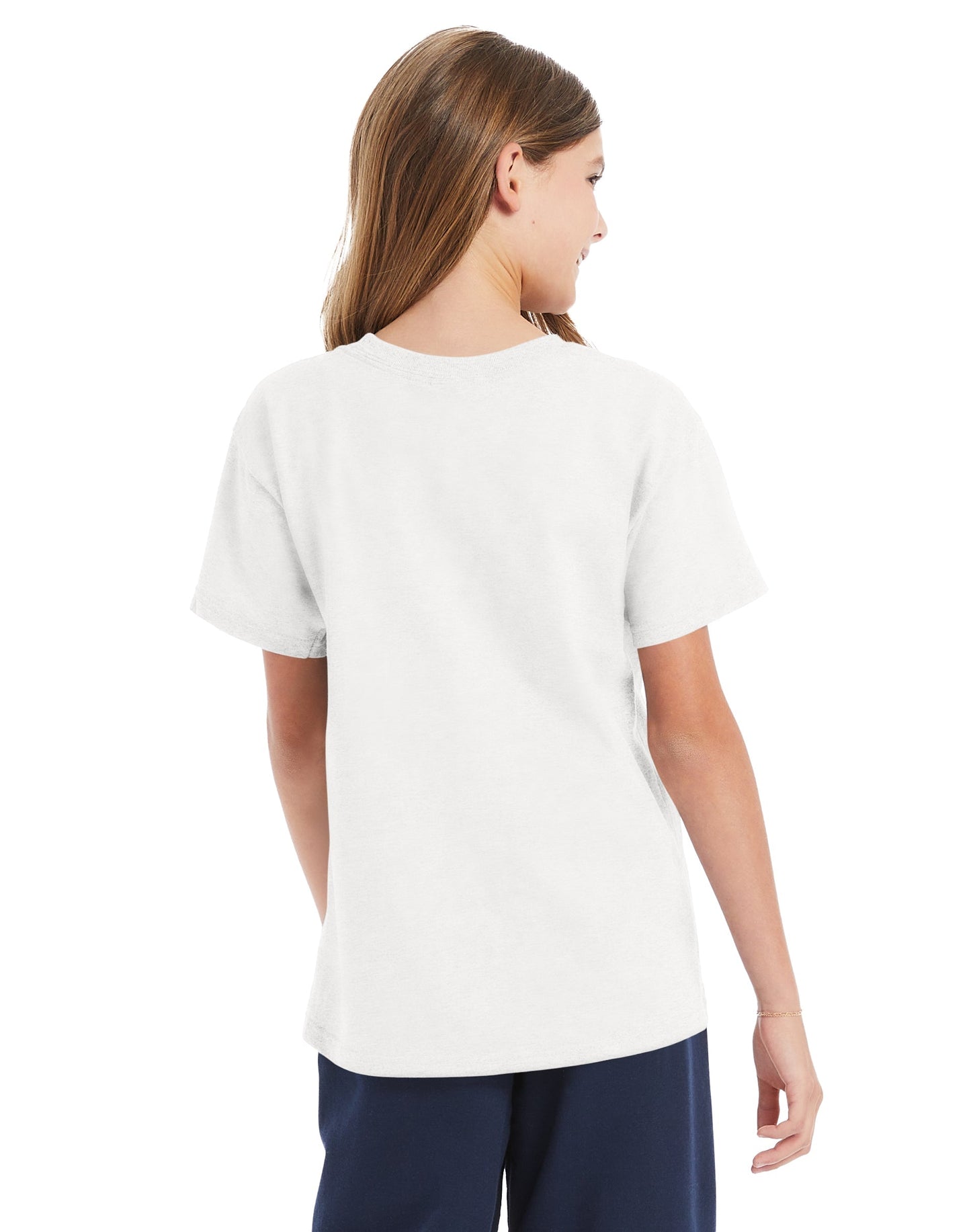 Hanes Essential-T Youth Short Sleeve T-shirt