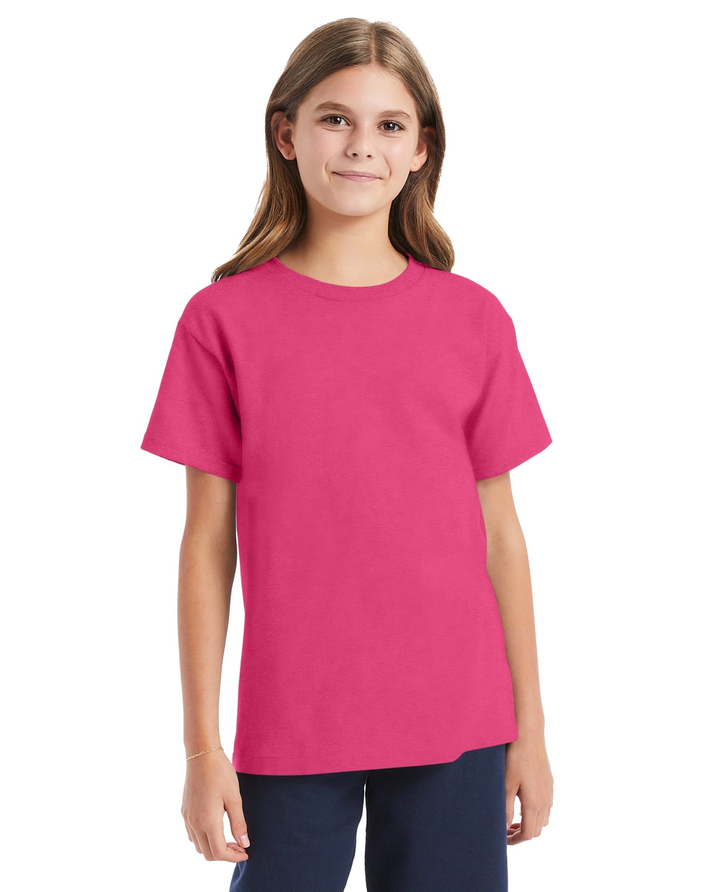 Hanes Essential-T Youth Short Sleeve T-shirt