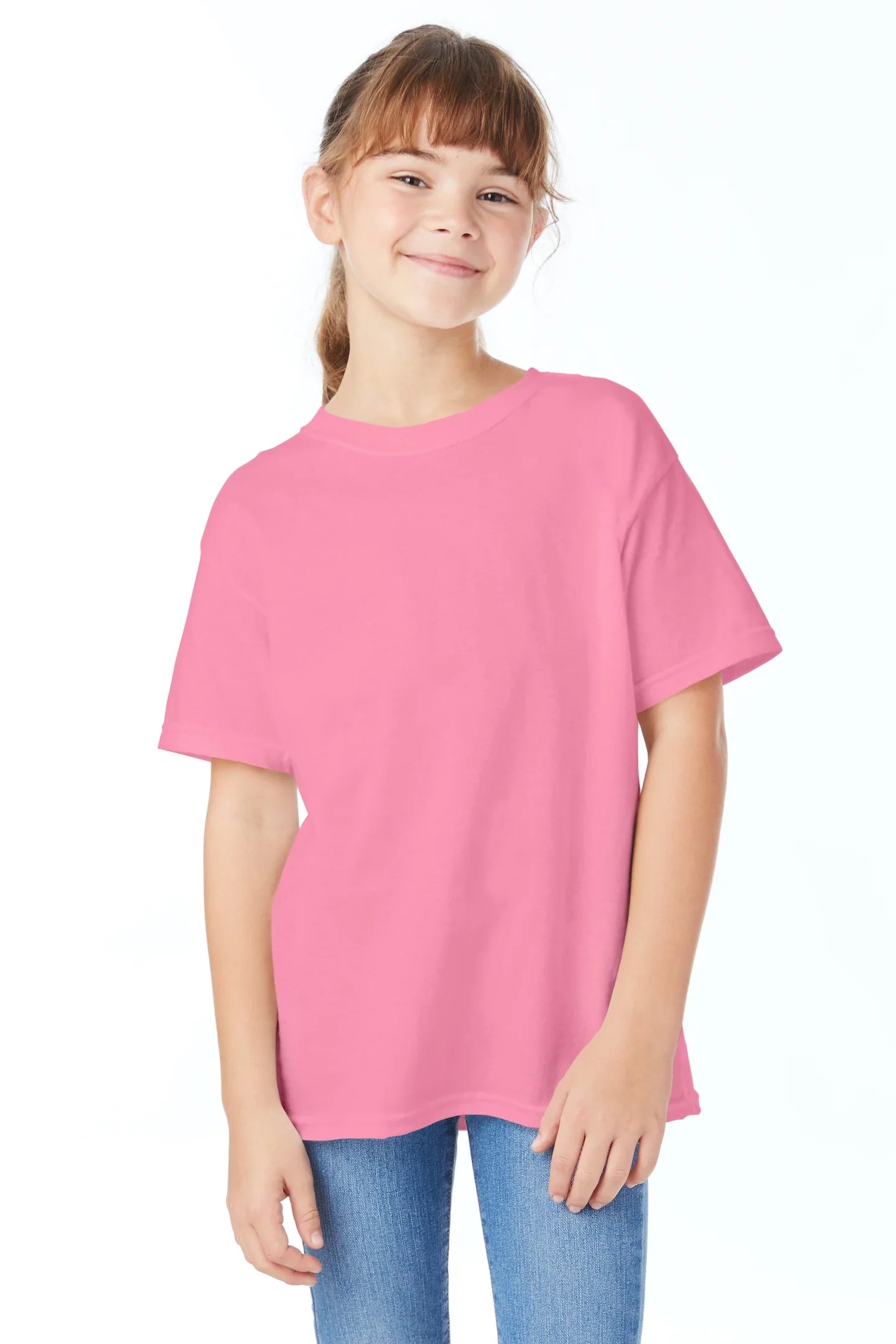 Hanes Essential-T Youth Short Sleeve T-shirt