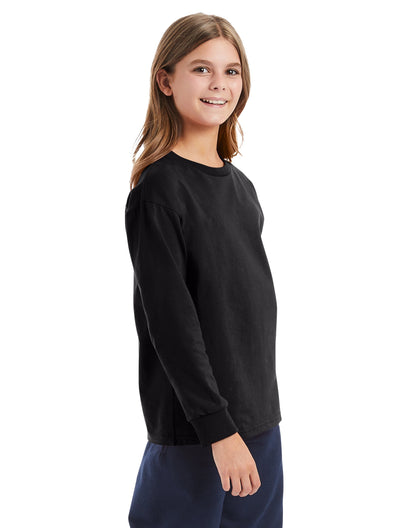 Hanes Youth Authentic-T Long-Sleeve T-Shirt - 5546