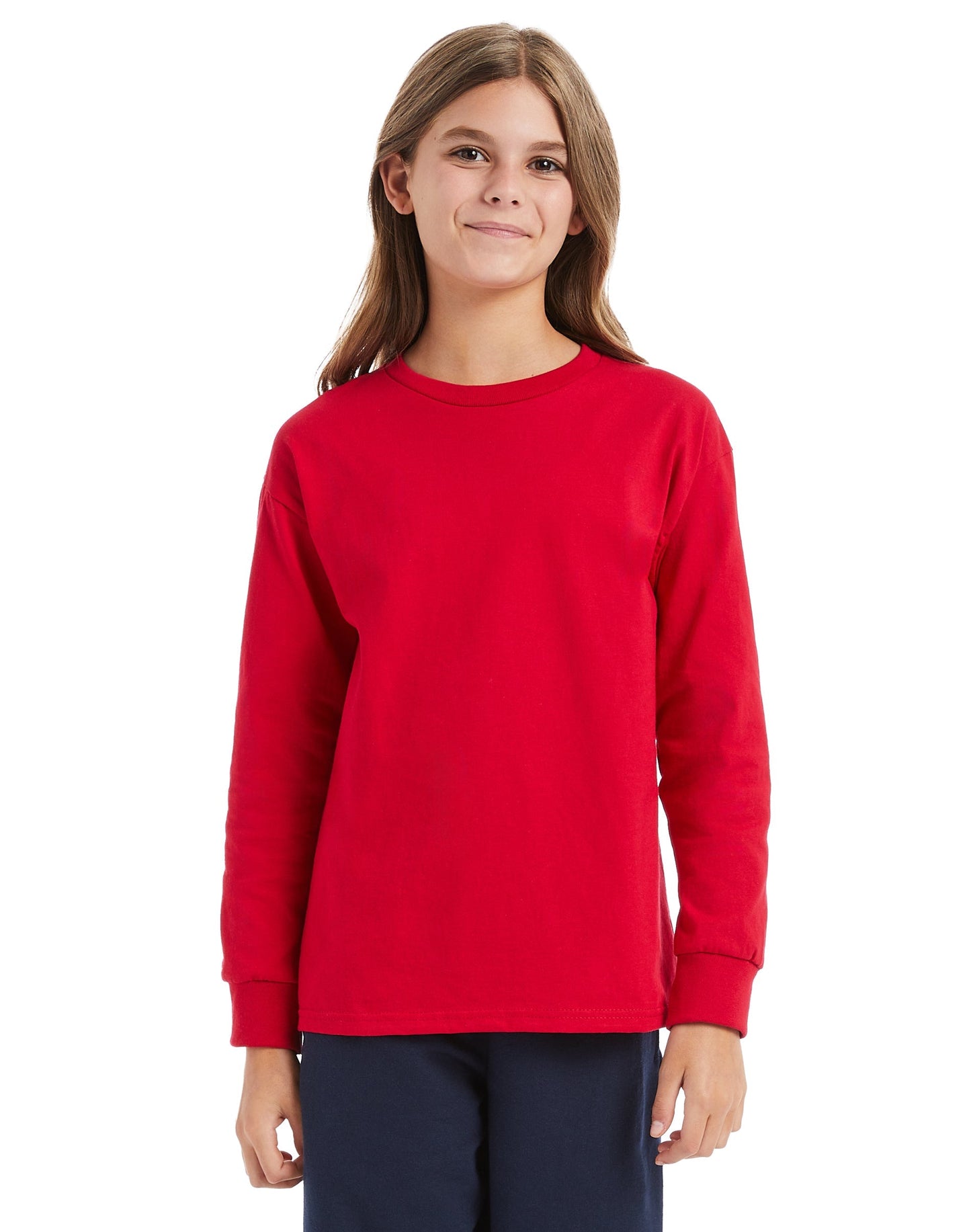 Hanes Youth Authentic-T Long-Sleeve T-Shirt - 5546