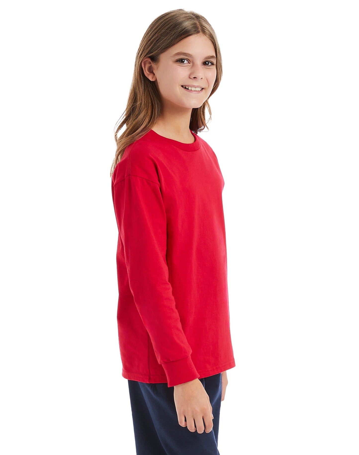 Hanes Youth Authentic-T Long-Sleeve T-Shirt - 5546