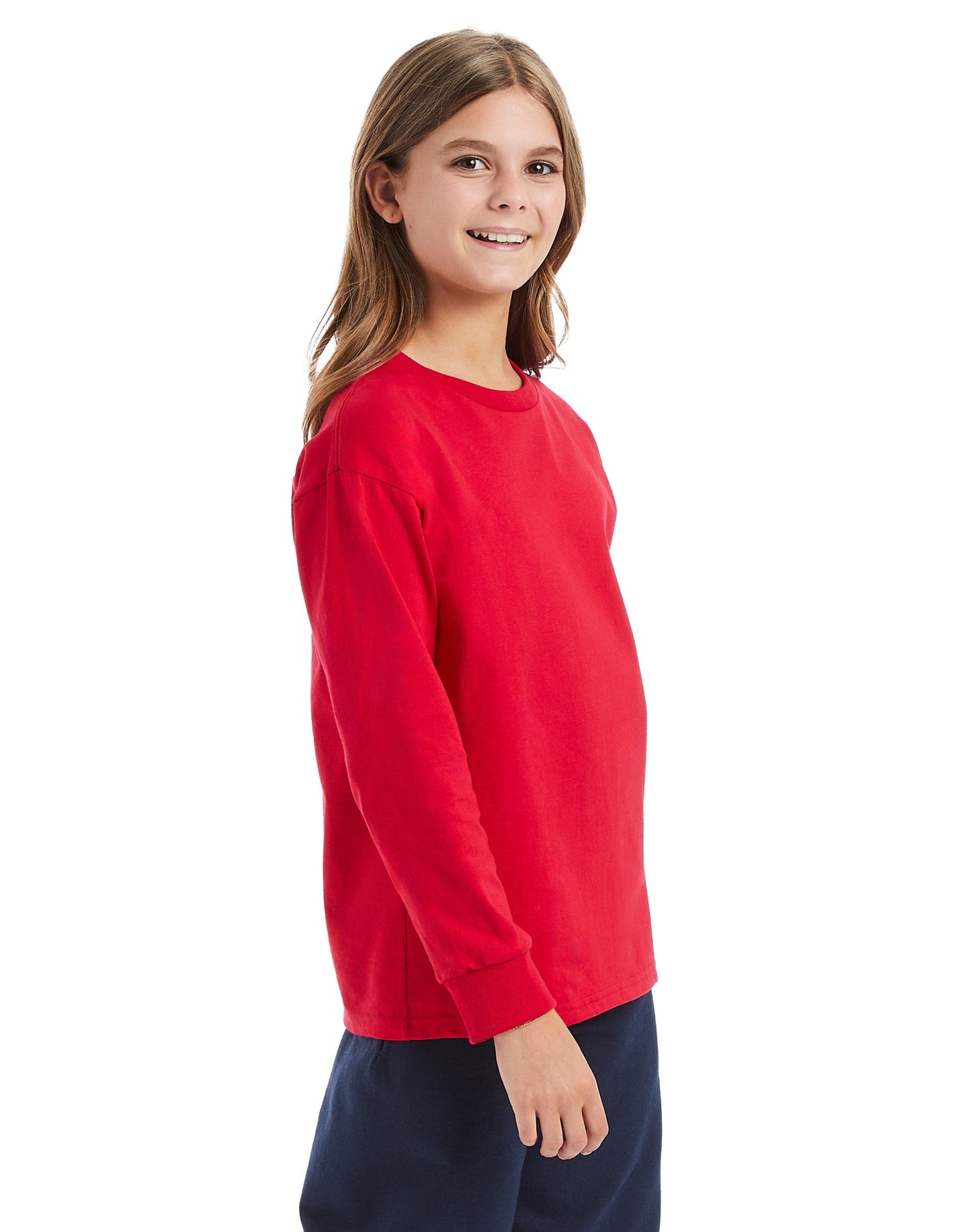 Hanes Youth Authentic-T Long-Sleeve T-Shirt - 5546