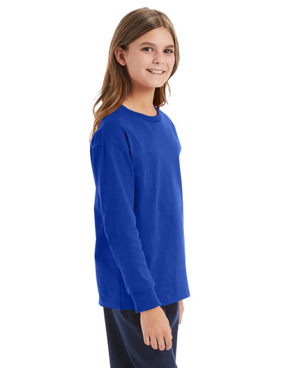 Hanes Youth Authentic-T Long-Sleeve T-Shirt - 5546