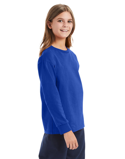 Hanes Youth Authentic-T Long-Sleeve T-Shirt - 5546