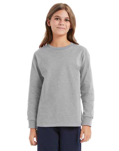 Hanes Youth Authentic-T Long-Sleeve T-Shirt - 5546