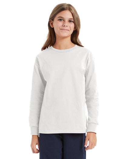 Hanes Youth Authentic-T Long-Sleeve T-Shirt - 5546