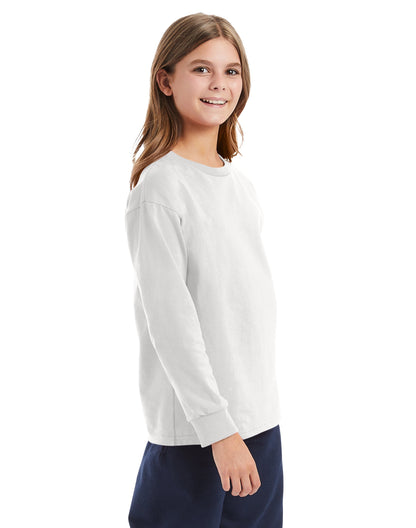 Hanes Youth Authentic-T Long-Sleeve T-Shirt - 5546