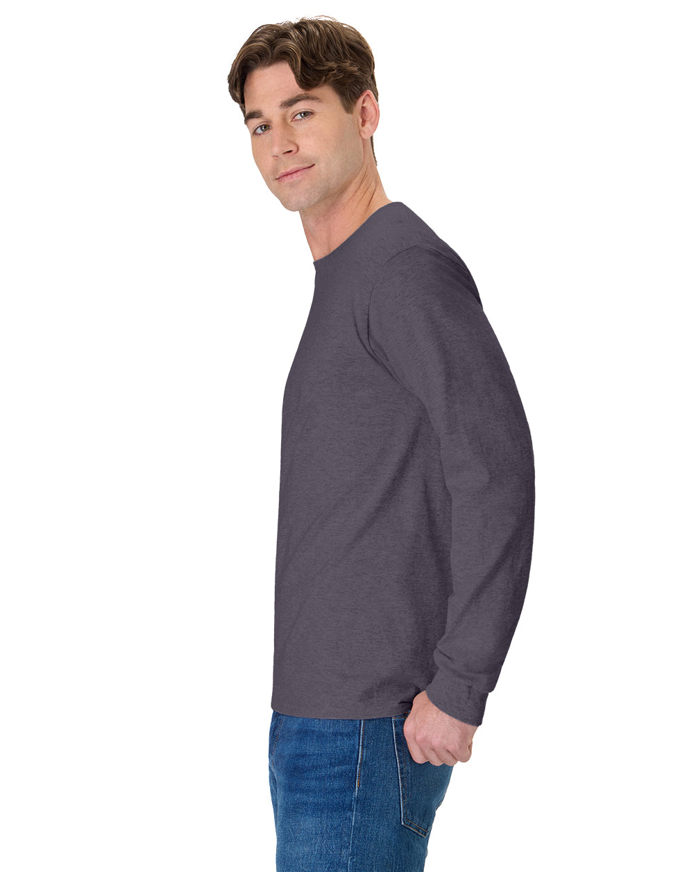 Hanes Authentic-T Long-Sleeve T-Shirt - 5586