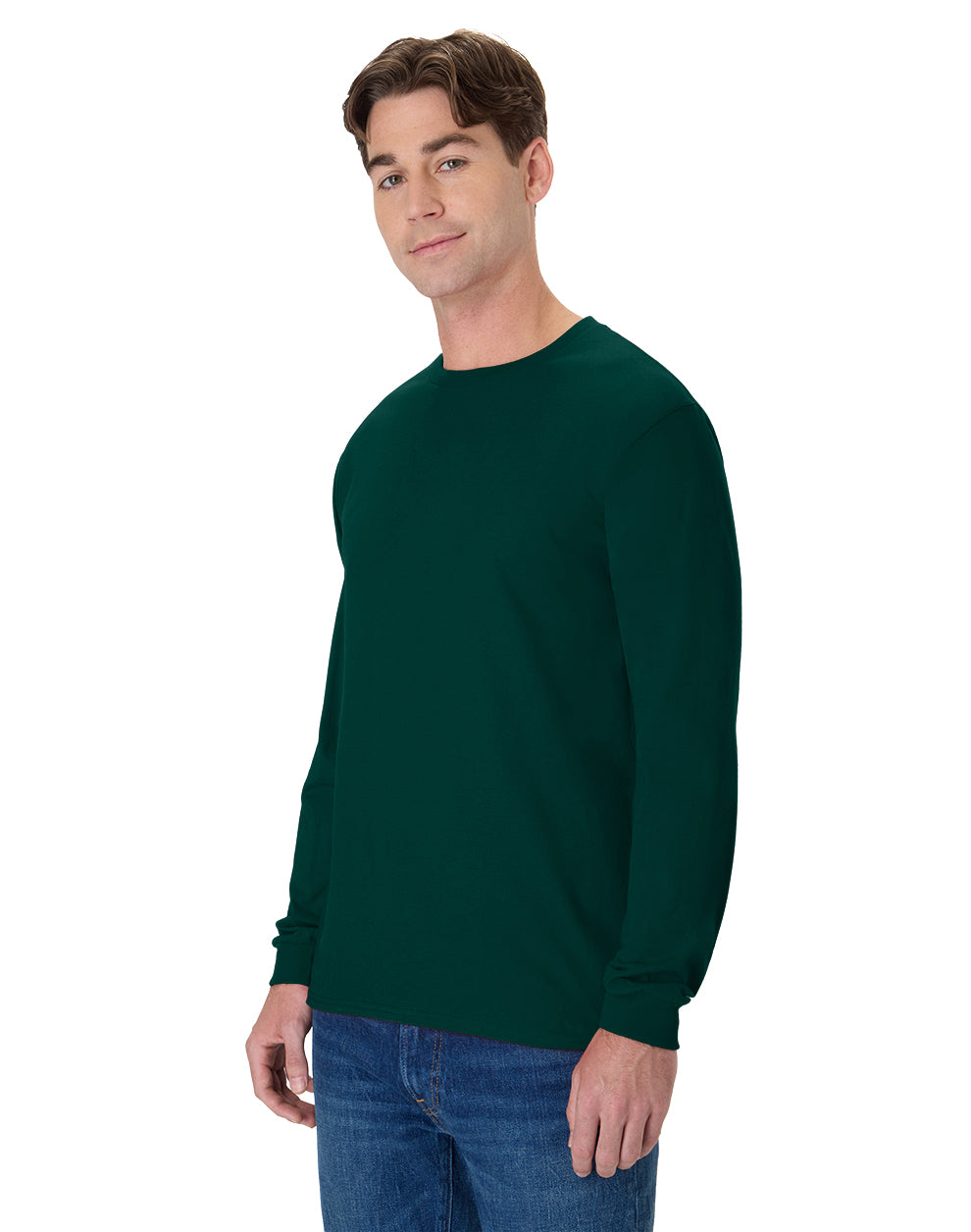 Hanes Authentic-T Long-Sleeve T-Shirt - 5586
