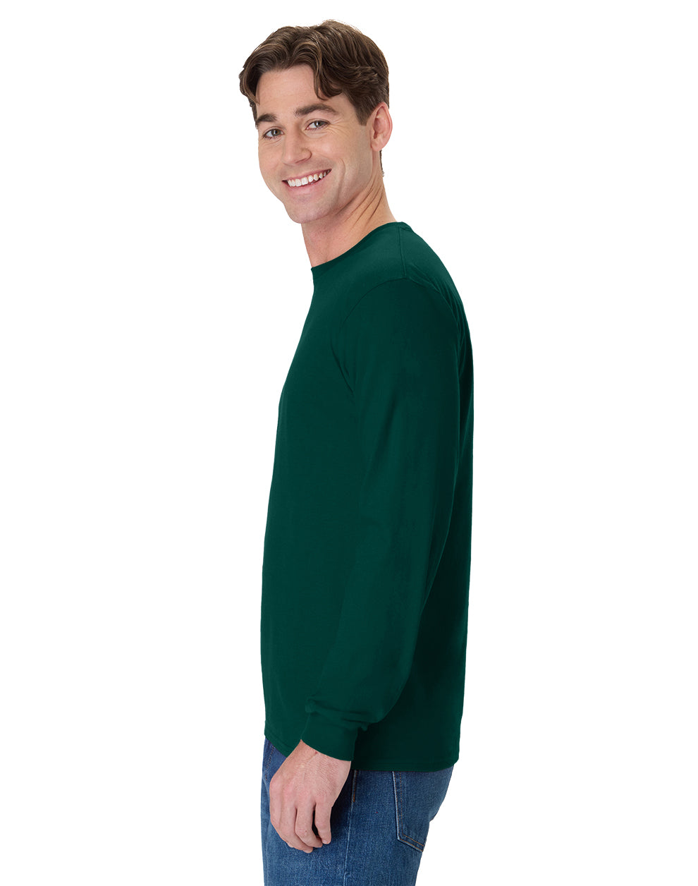 Hanes Authentic-T Long-Sleeve T-Shirt - 5586