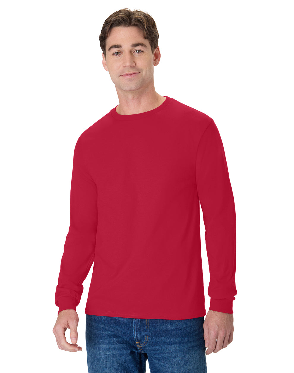 Hanes Authentic-T Long-Sleeve T-Shirt - 5586