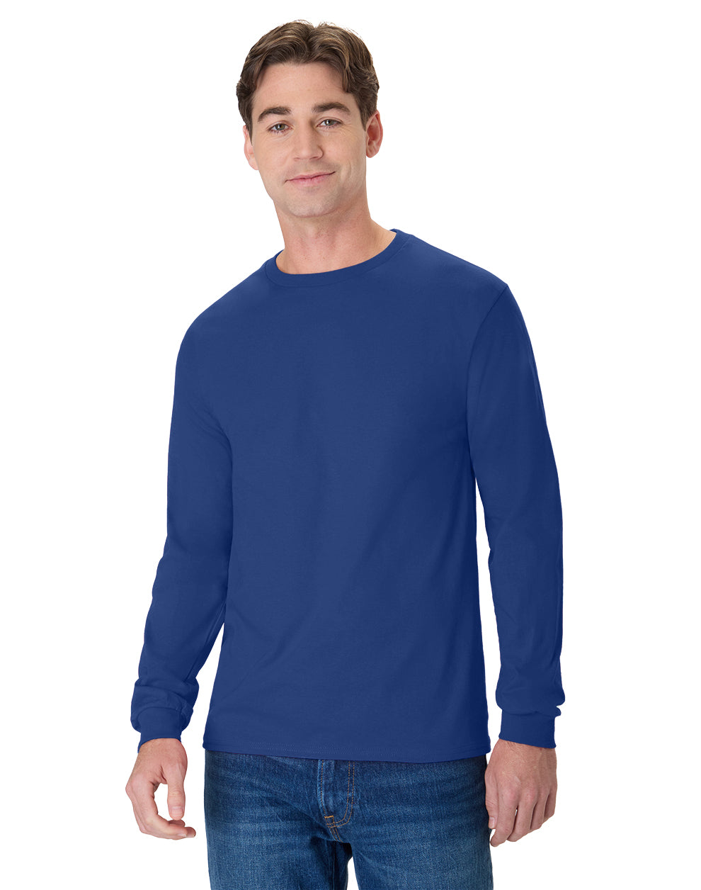 Hanes Authentic-T Long-Sleeve T-Shirt - 5586