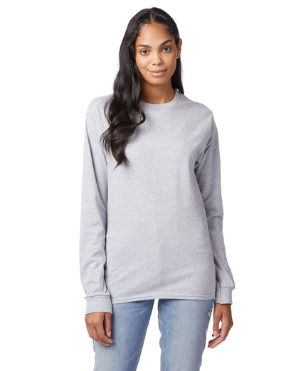 Hanes Authentic-T Long-Sleeve T-Shirt - 5586