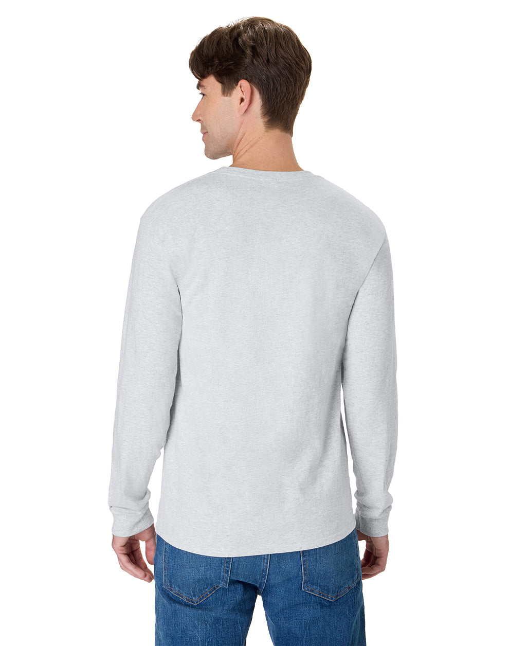 Hanes Authentic-T Long-Sleeve T-Shirt - 5586