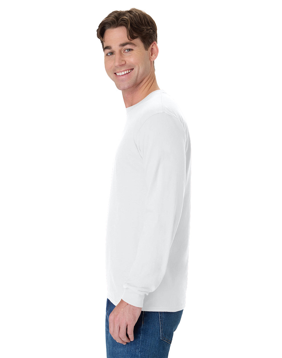 Hanes Authentic-T Long-Sleeve T-Shirt - 5586