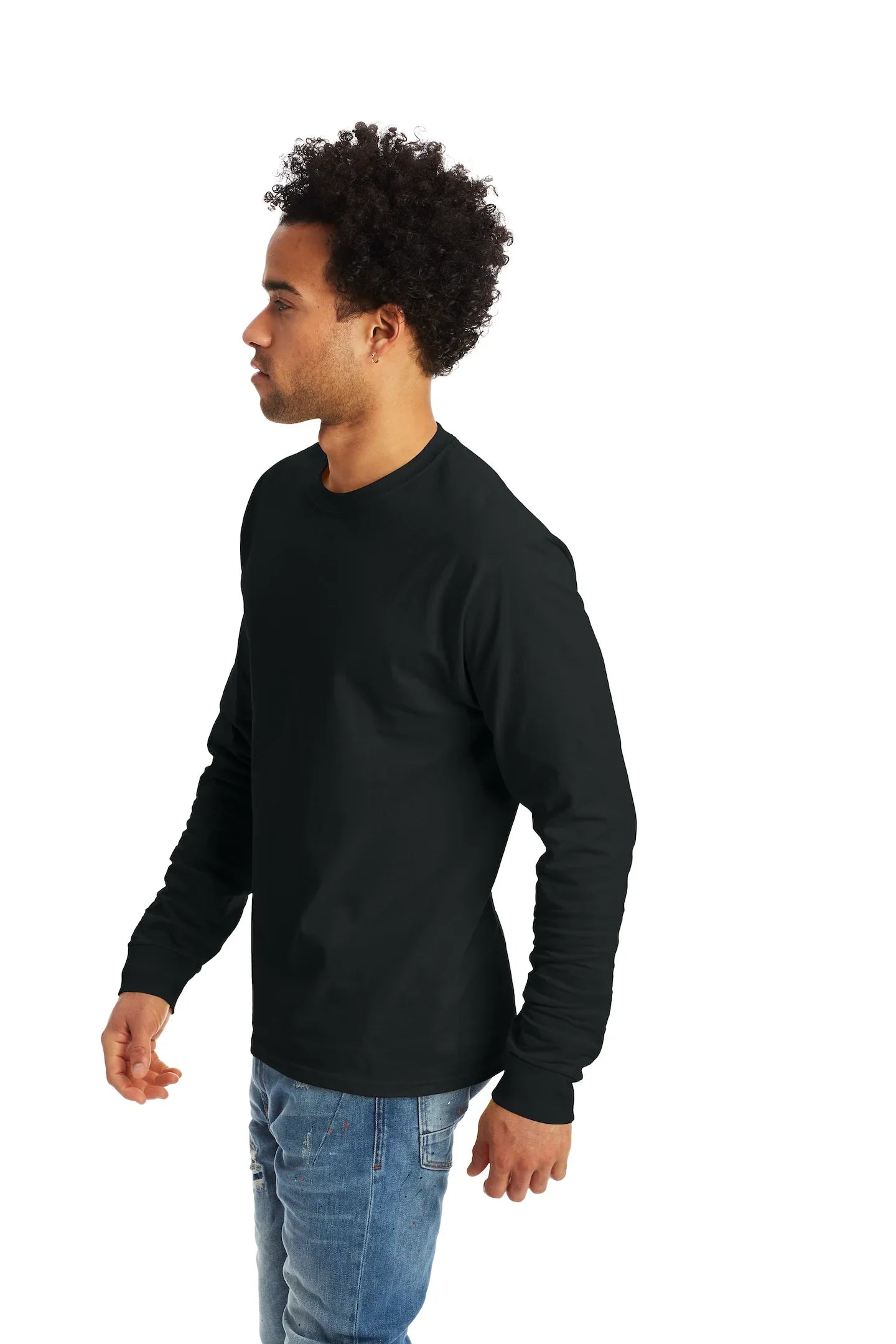 Hanes Authentic-T Long-Sleeve T-Shirt - 5586