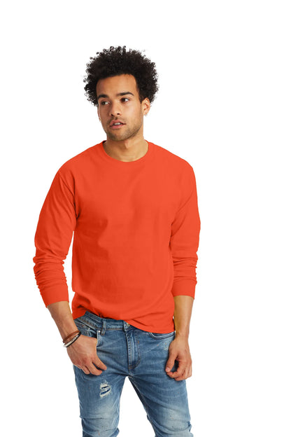 Hanes Authentic-T Long-Sleeve T-Shirt - 5586