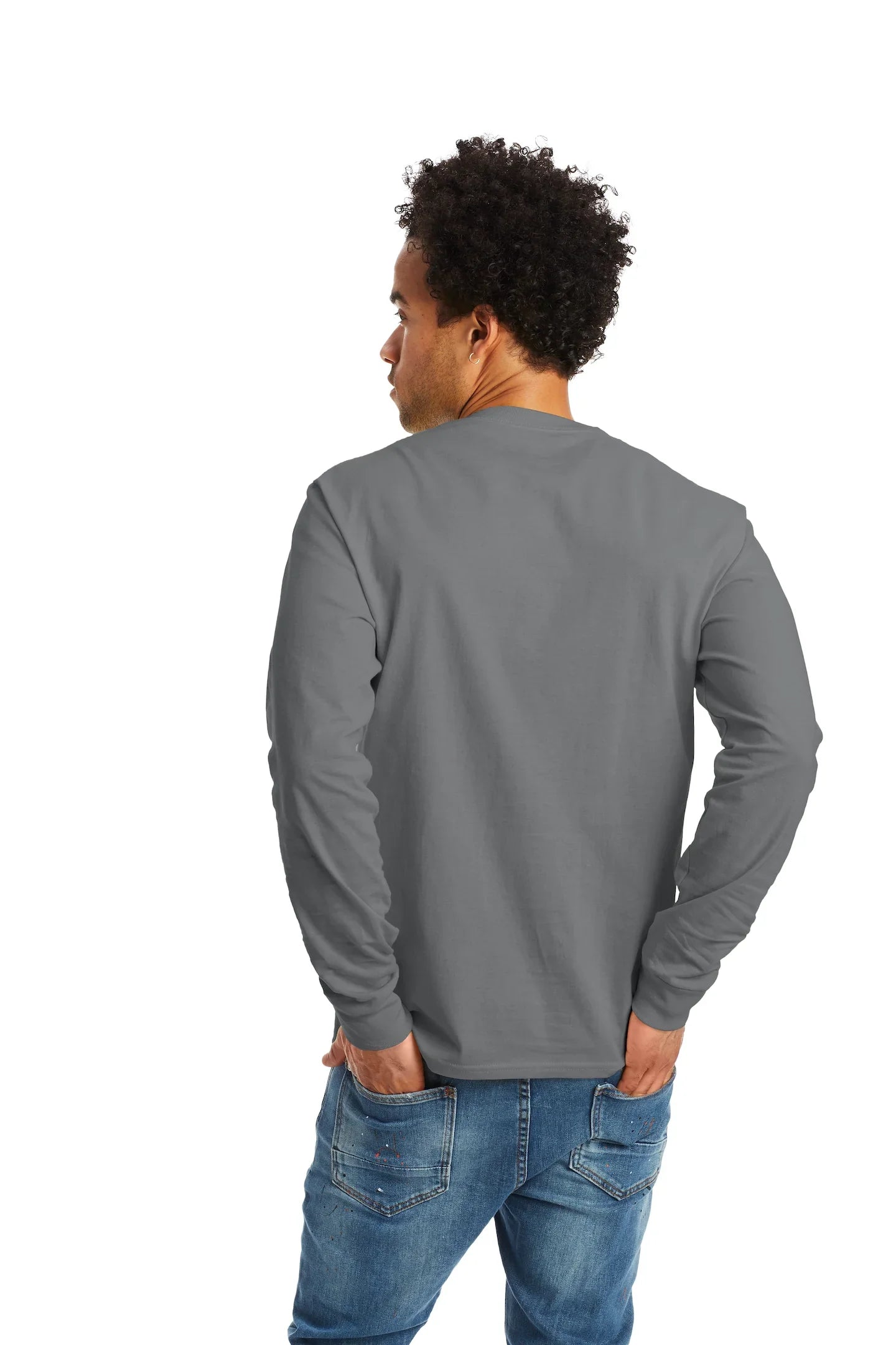 Hanes Authentic-T Long-Sleeve T-Shirt - 5586