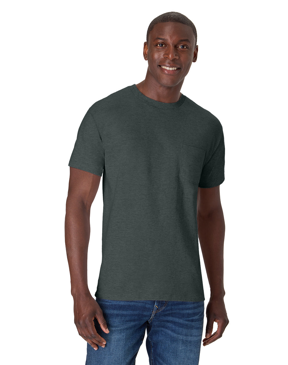 Hanes Authentic-T T-Shirt with Pocket - 5590