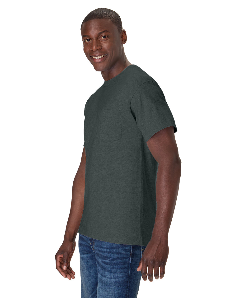 Hanes Authentic-T T-Shirt with Pocket - 5590
