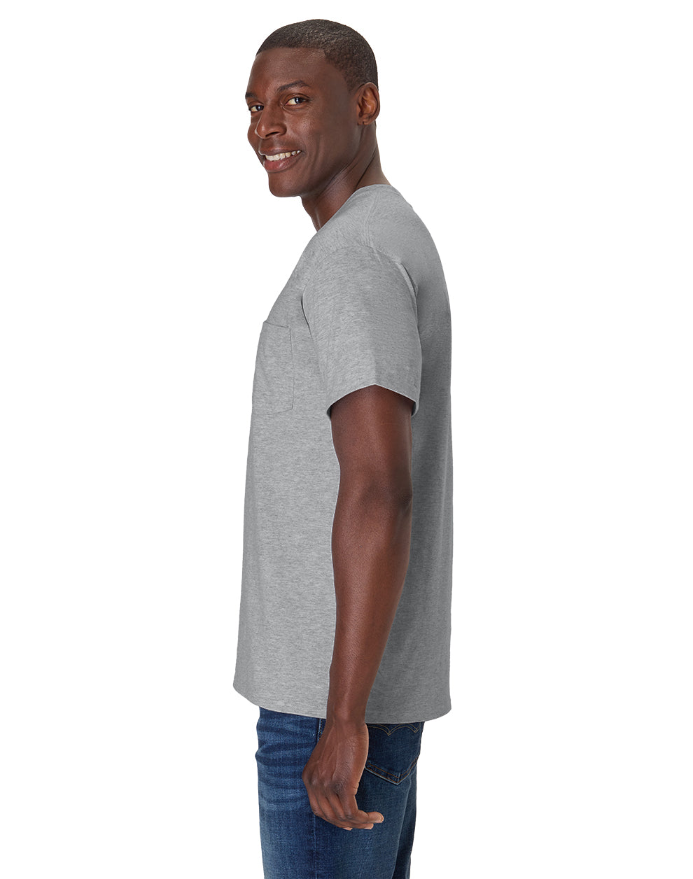 Hanes Authentic-T T-Shirt with Pocket - 5590