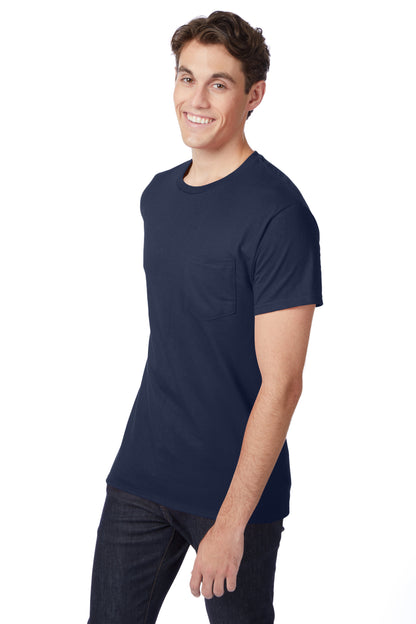 Hanes Authentic-T T-Shirt with Pocket - 5590