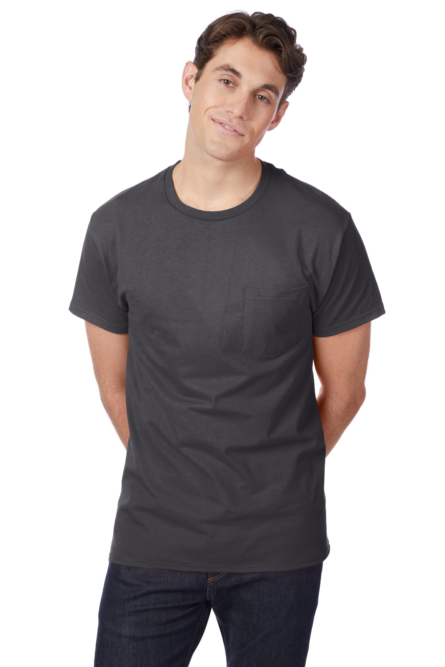 Hanes Authentic-T T-Shirt with Pocket - 5590