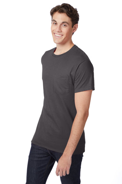 Hanes Authentic-T T-Shirt with Pocket - 5590