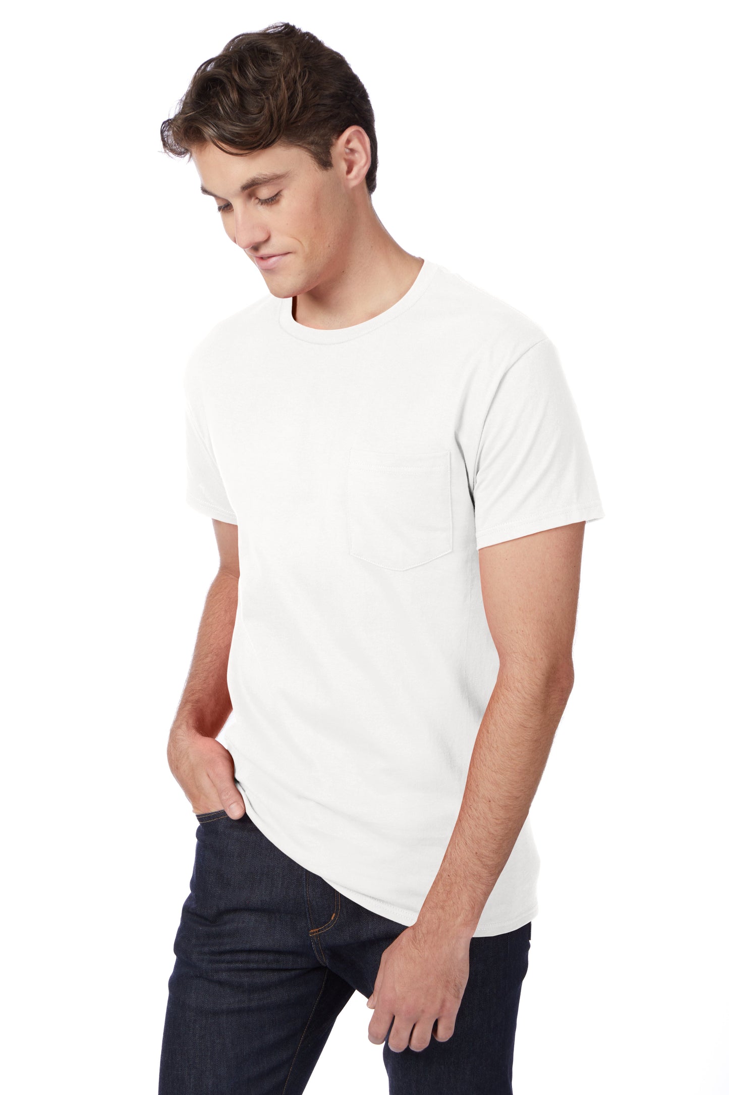 Hanes Authentic-T T-Shirt with Pocket - 5590