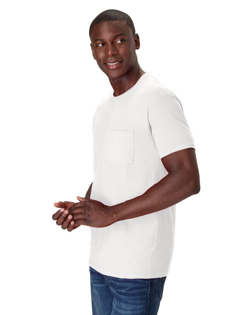 Hanes Authentic-T T-Shirt with Pocket - 5590