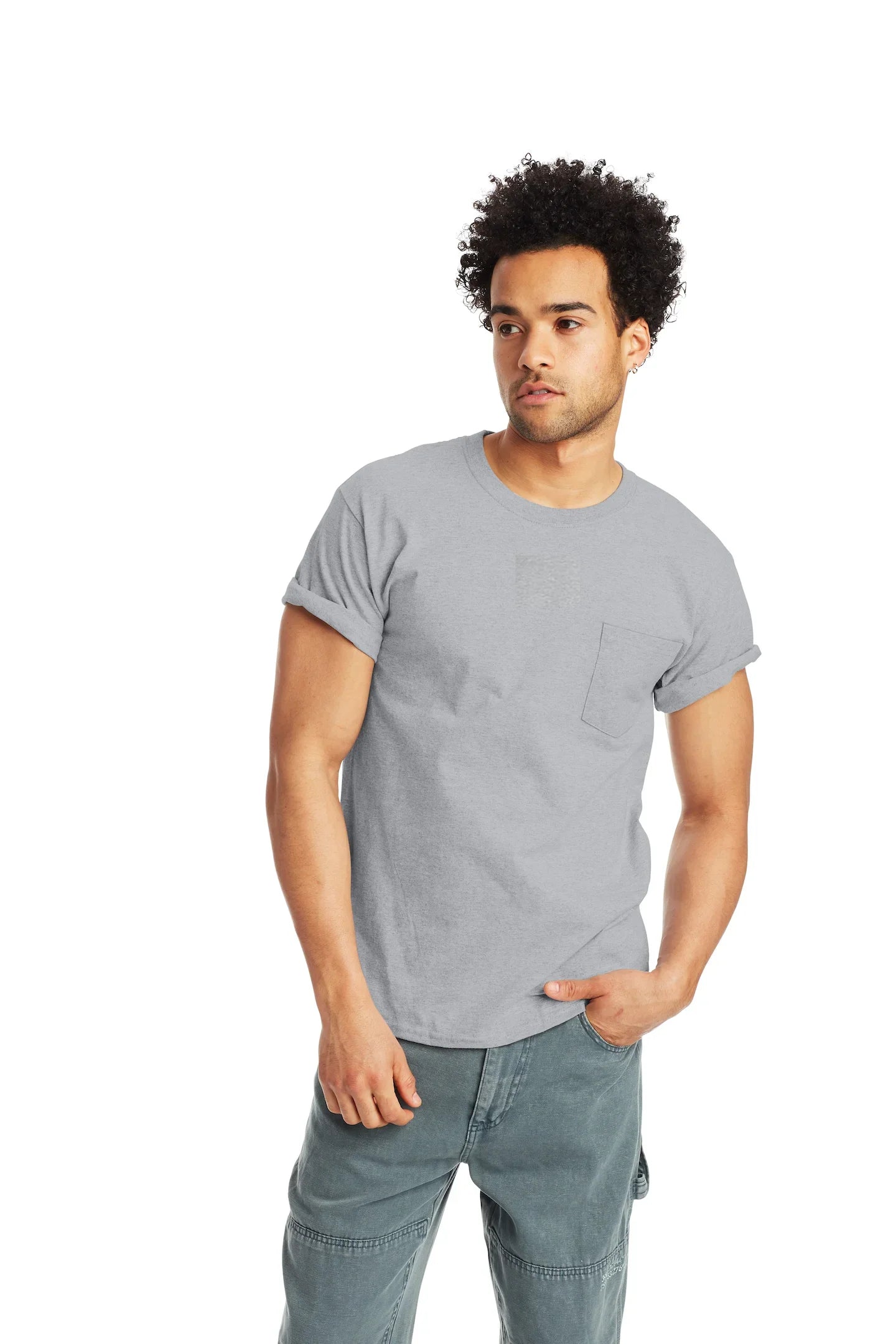 Hanes Authentic-T T-Shirt with Pocket - 5590