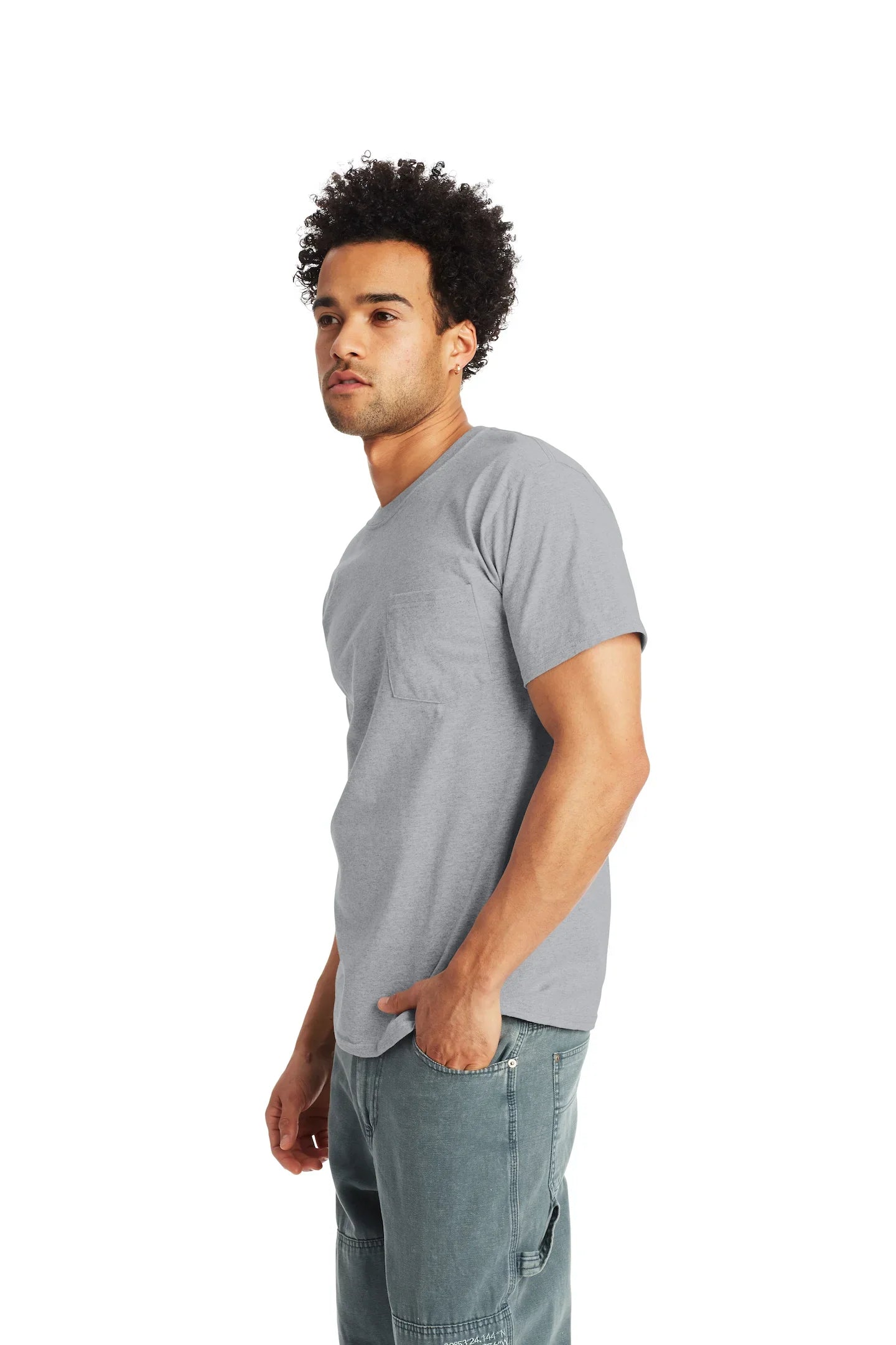 Hanes Authentic-T T-Shirt with Pocket - 5590