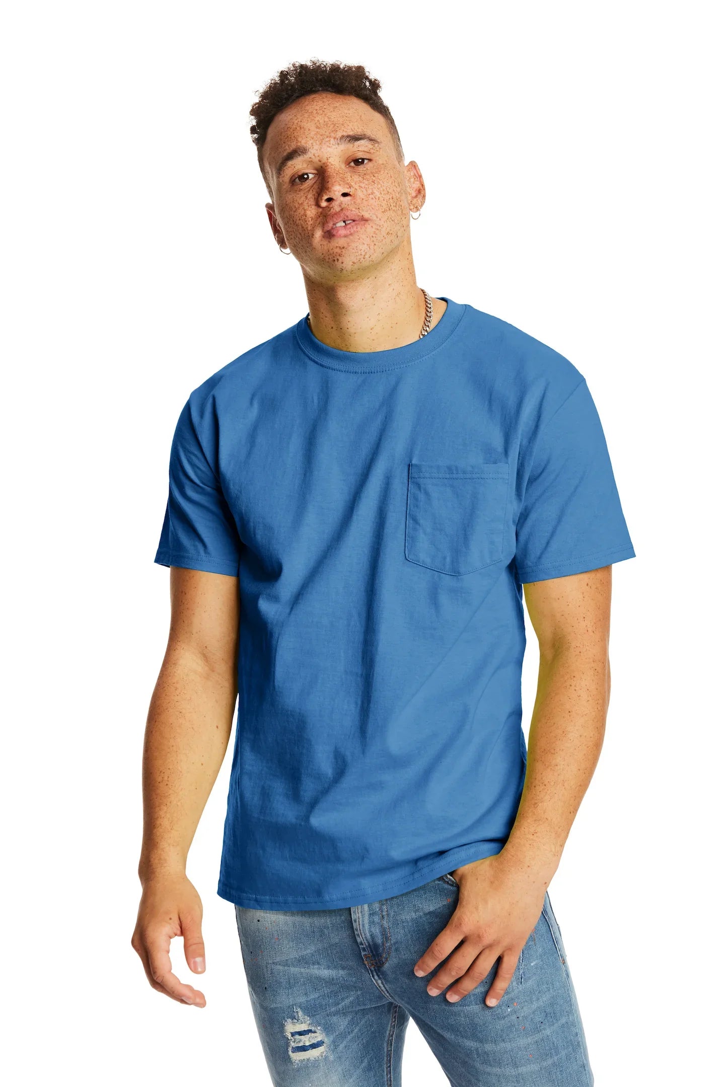 Hanes Authentic-T T-Shirt with Pocket - 5590