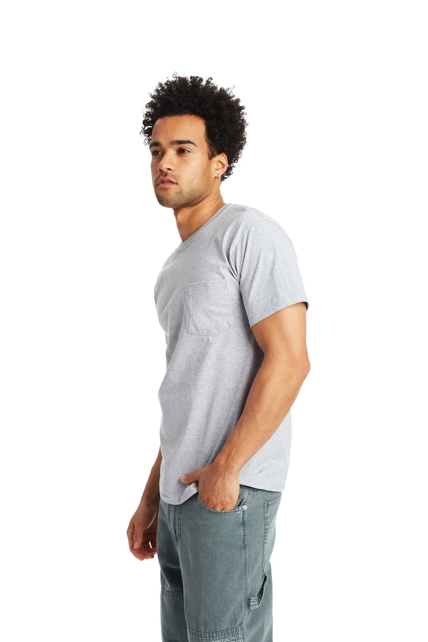 Hanes Authentic-T T-Shirt with Pocket - 5590