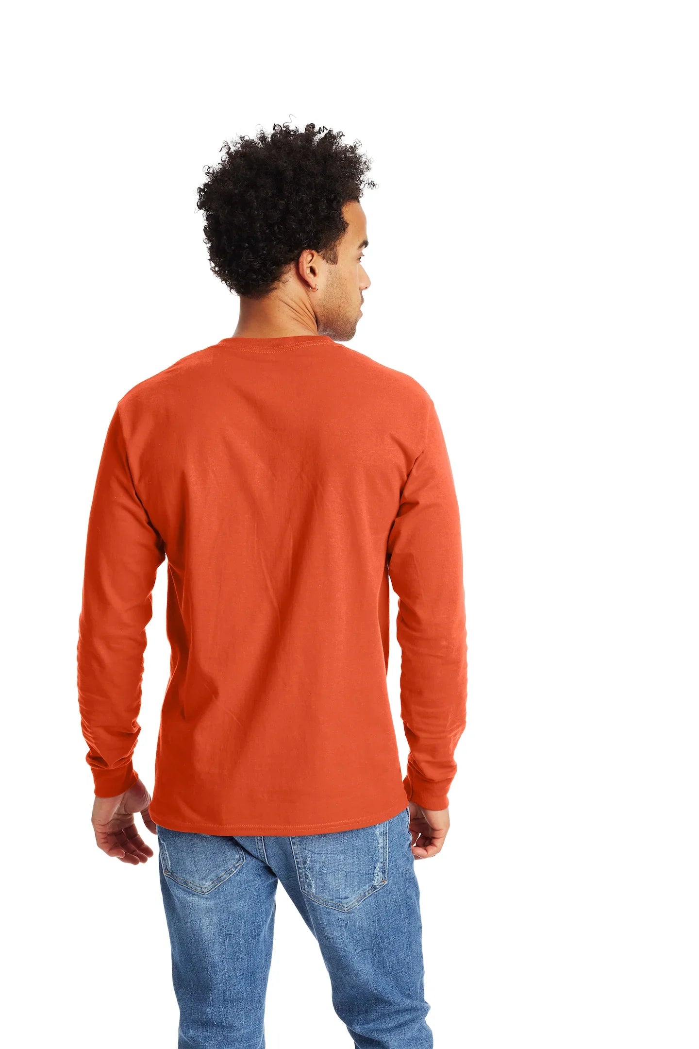 Hanes Authentic-T Long-Sleeve T-Shirt with Pocket - 5596