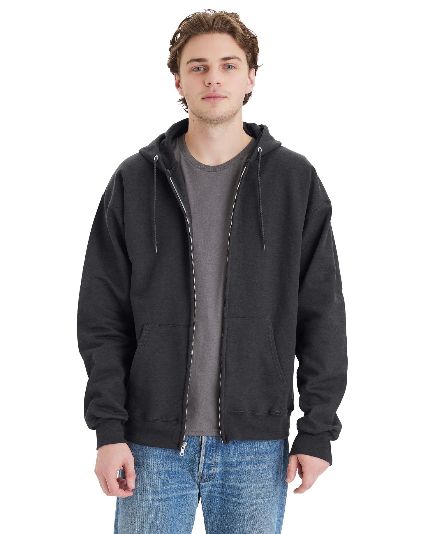 Hanes Ultimate Cotton® Full-Zip Fleece Hoodie - F280