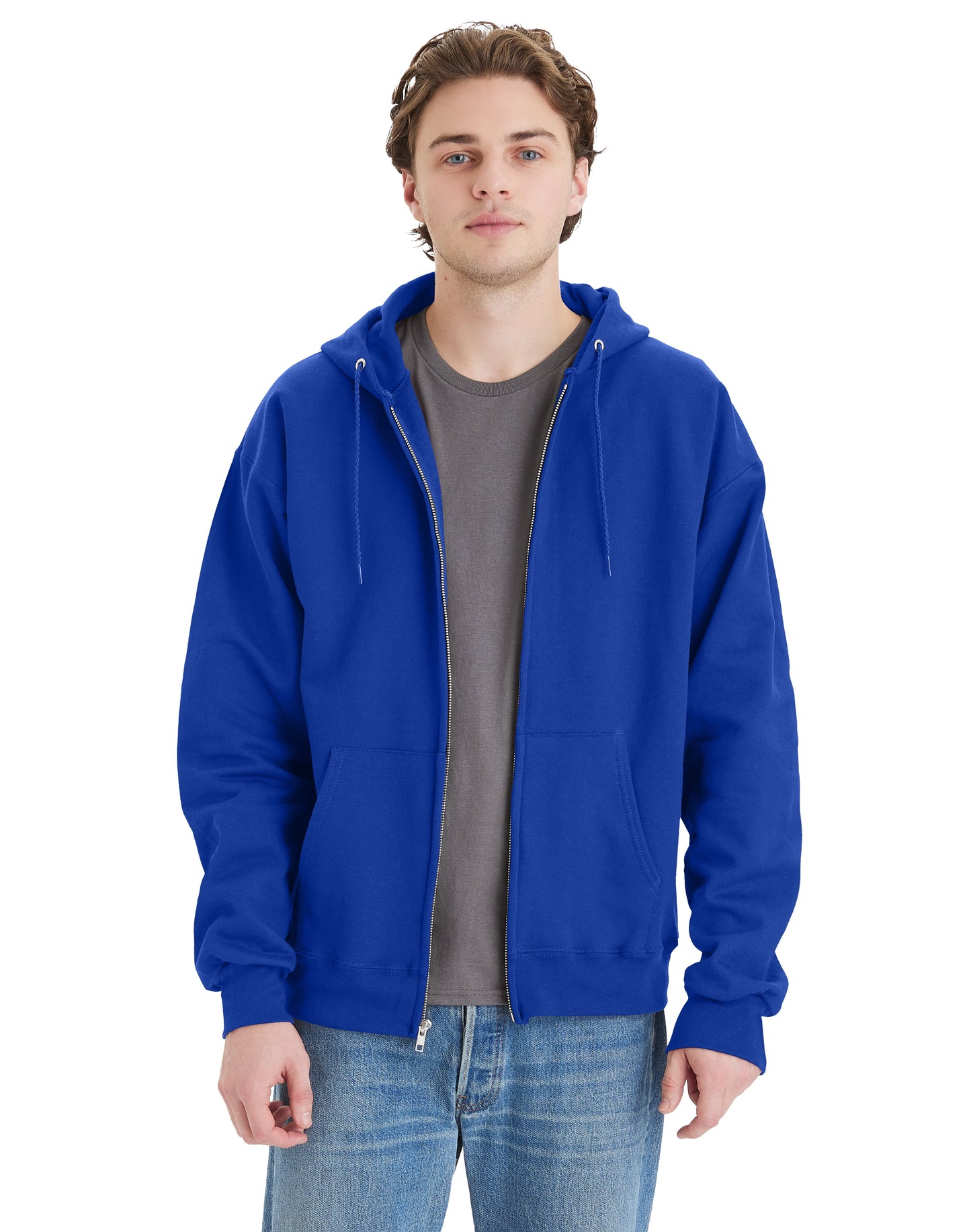 Hanes Ultimate Cotton® Full-Zip Fleece Hoodie - F280