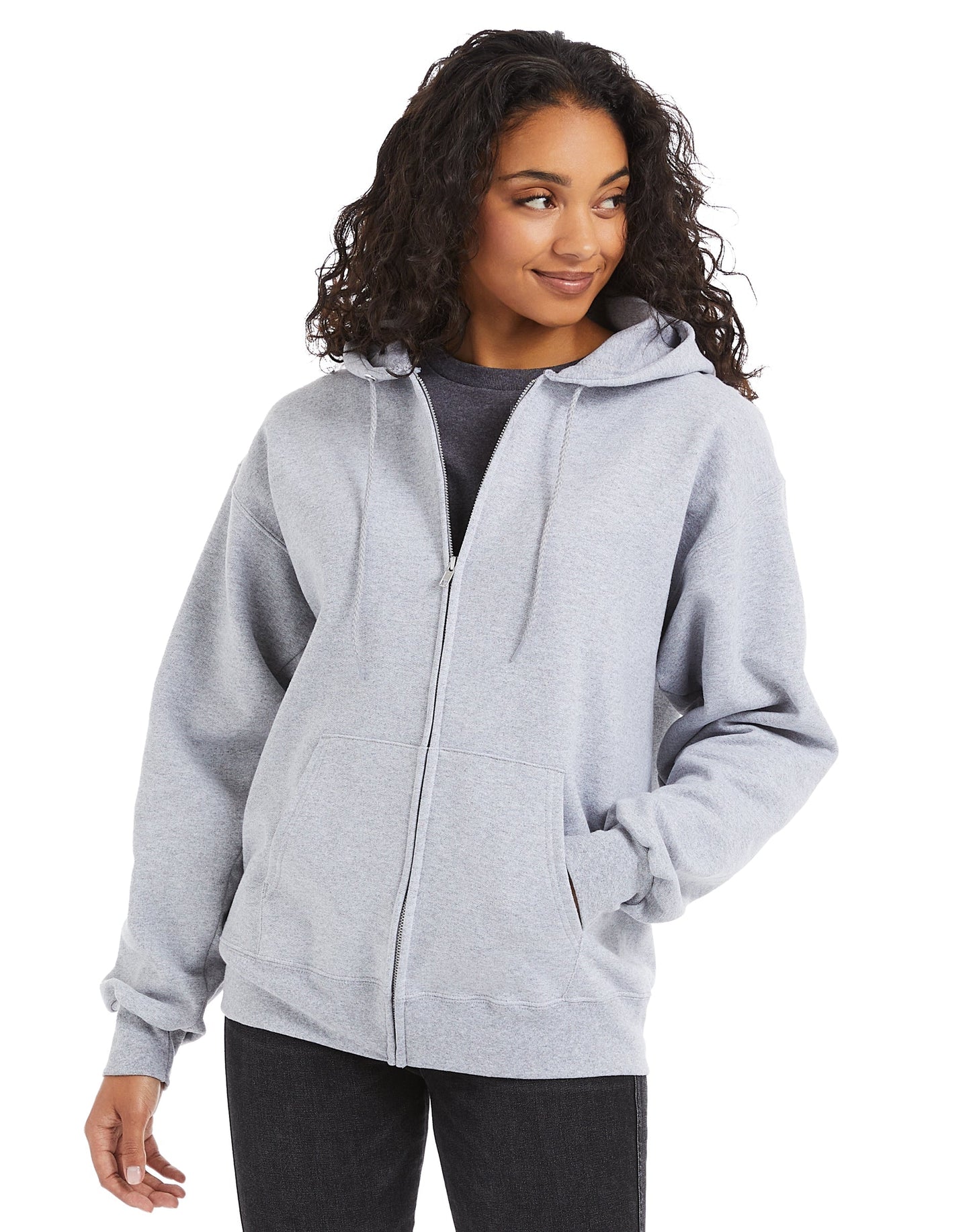 Hanes Ultimate Cotton® Full-Zip Fleece Hoodie - F280