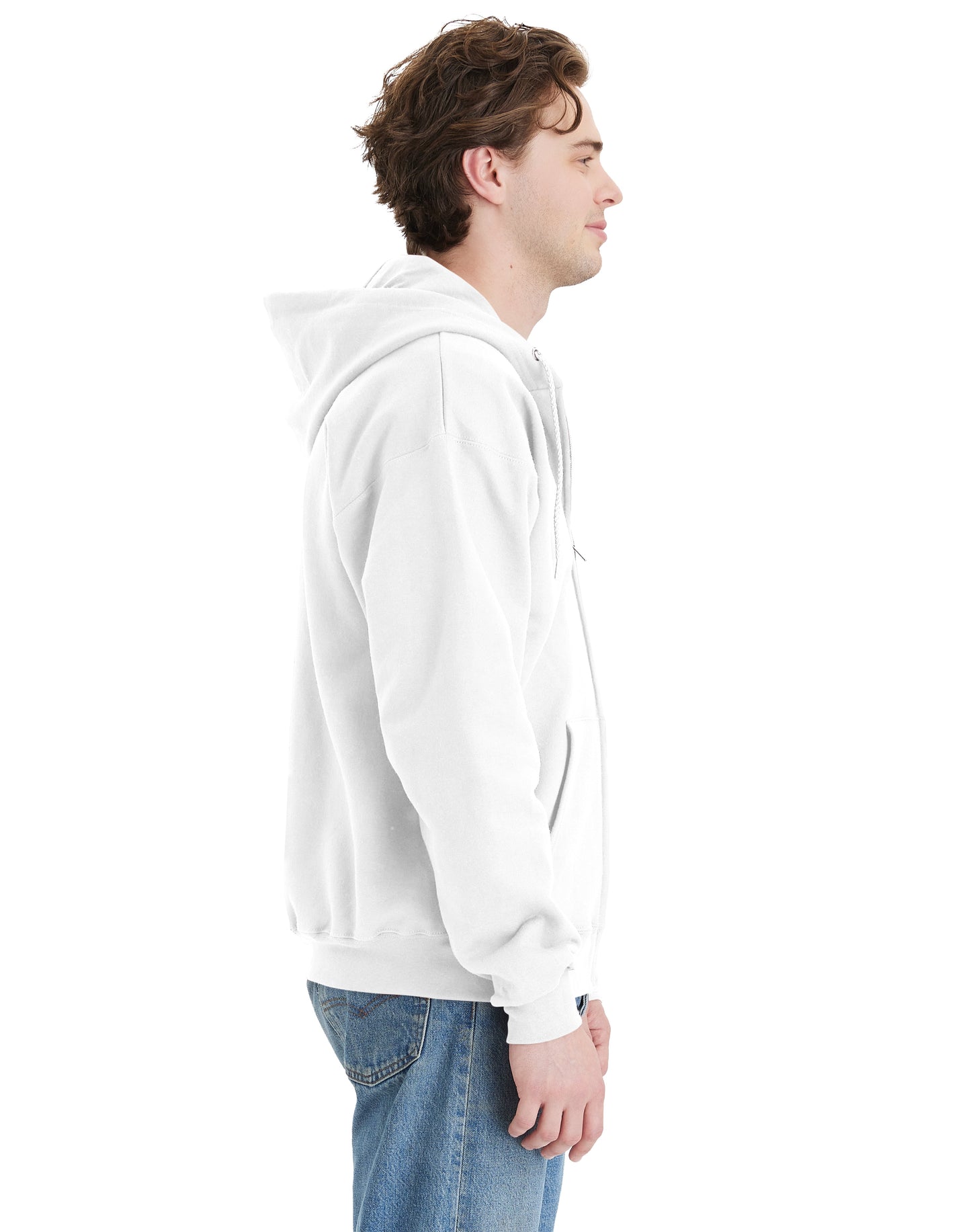 Hanes Ultimate Cotton® Full-Zip Fleece Hoodie - F280